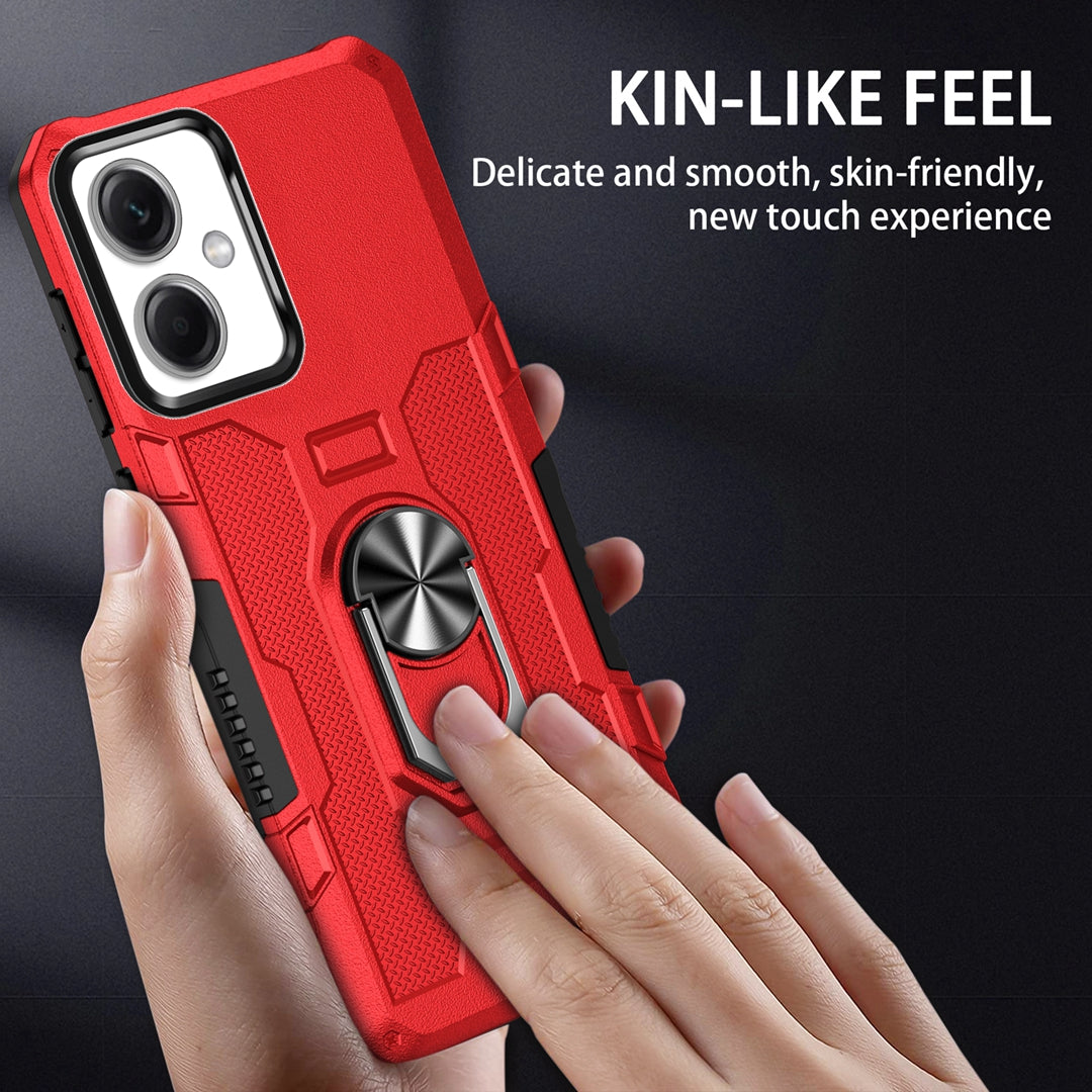For Xiaomi Redmi Note 12 5G (China) / (India) / (Global) / Poco X5 5G Phone Case PC + TPU Ring Holder Kickstand Cover
