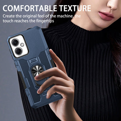 For Xiaomi Redmi Note 12 5G (China) / (India) / (Global) / Poco X5 5G Phone Case PC + TPU Ring Holder Kickstand Cover