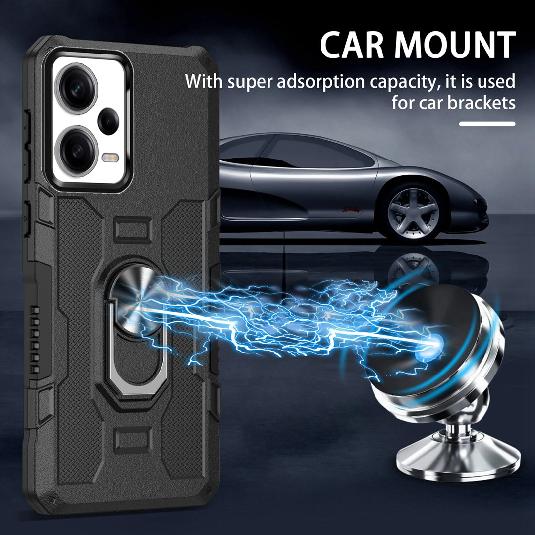 Kickstand Phone Case for Xiaomi Redmi Note 12 Pro 5G / Note 12 Pro Speed 5G / Poco X5 Pro 5G , PC + TPU Shockproof Cover