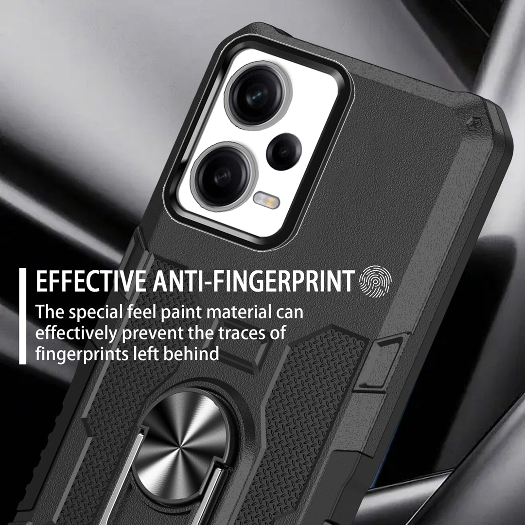 Kickstand Phone Case for Xiaomi Redmi Note 12 Pro 5G / Note 12 Pro Speed 5G / Poco X5 Pro 5G , PC + TPU Shockproof Cover