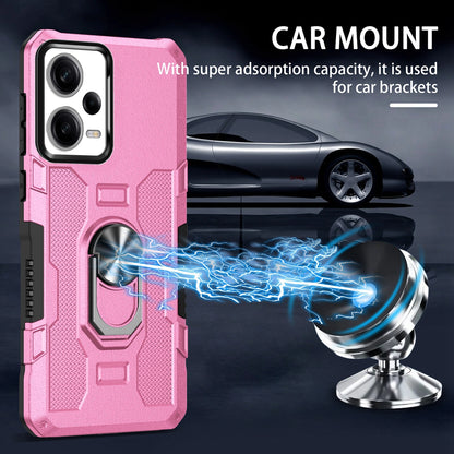 Kickstand Phone Case for Xiaomi Redmi Note 12 Pro 5G / Note 12 Pro Speed 5G / Poco X5 Pro 5G , PC + TPU Shockproof Cover