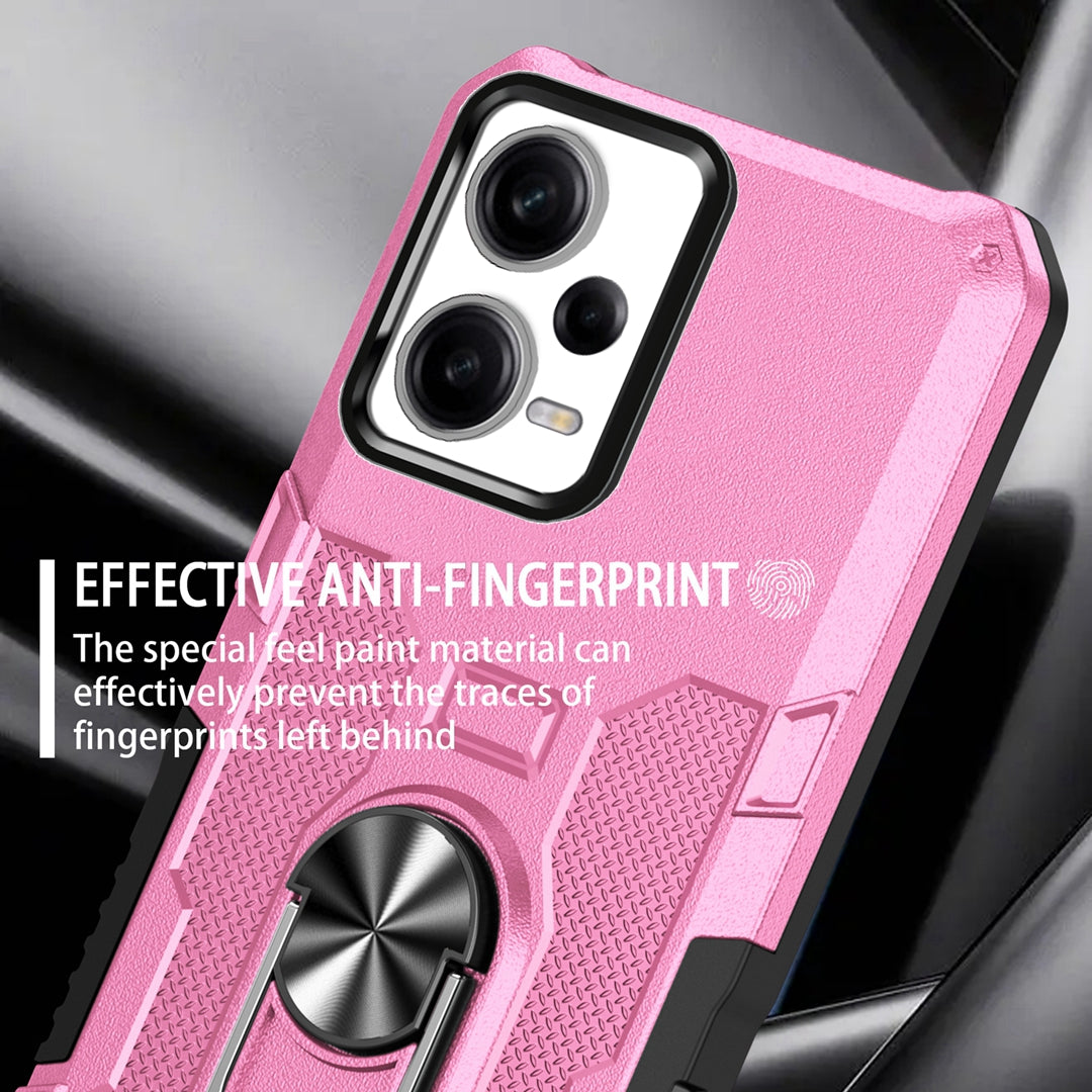 Kickstand Phone Case for Xiaomi Redmi Note 12 Pro 5G / Note 12 Pro Speed 5G / Poco X5 Pro 5G , PC + TPU Shockproof Cover