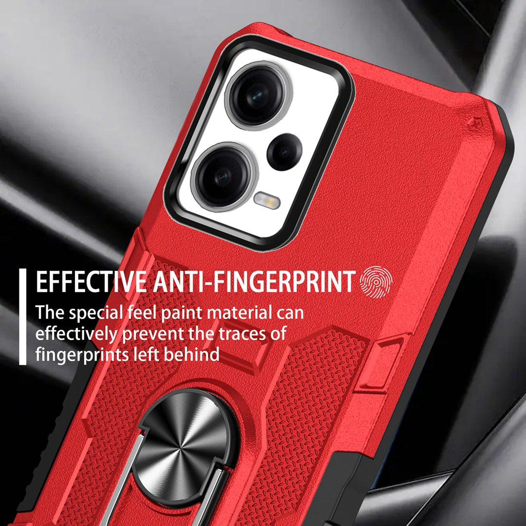 Kickstand Phone Case for Xiaomi Redmi Note 12 Pro 5G / Note 12 Pro Speed 5G / Poco X5 Pro 5G , PC + TPU Shockproof Cover
