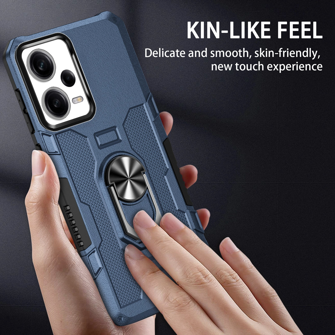 Kickstand Phone Case for Xiaomi Redmi Note 12 Pro 5G / Note 12 Pro Speed 5G / Poco X5 Pro 5G , PC + TPU Shockproof Cover