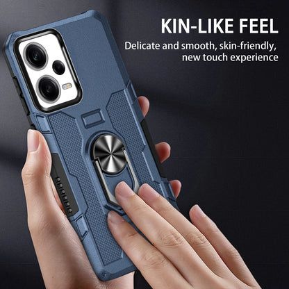 Kickstand Phone Case for Xiaomi Redmi Note 12 Pro 5G / Note 12 Pro Speed 5G / Poco X5 Pro 5G , PC + TPU Shockproof Cover
