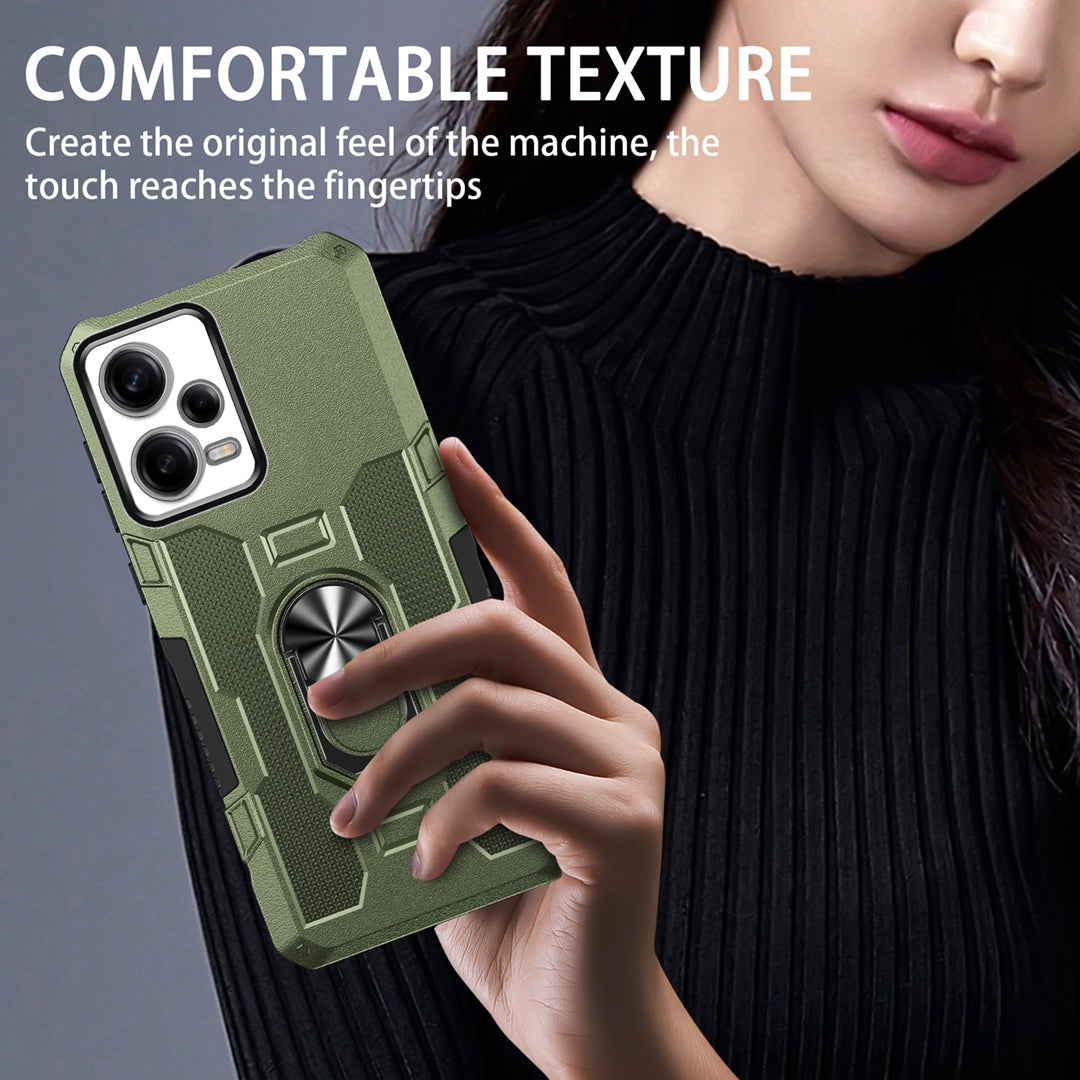 Kickstand Phone Case for Xiaomi Redmi Note 12 Pro 5G / Note 12 Pro Speed 5G / Poco X5 Pro 5G , PC + TPU Shockproof Cover