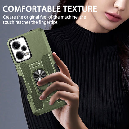 Kickstand Phone Case for Xiaomi Redmi Note 12 Pro 5G / Note 12 Pro Speed 5G / Poco X5 Pro 5G , PC + TPU Shockproof Cover