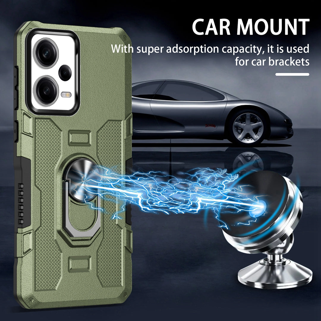 Kickstand Phone Case for Xiaomi Redmi Note 12 Pro 5G / Note 12 Pro Speed 5G / Poco X5 Pro 5G , PC + TPU Shockproof Cover