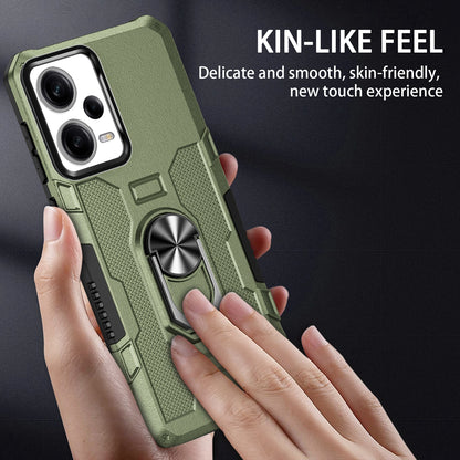 Kickstand Phone Case for Xiaomi Redmi Note 12 Pro 5G / Note 12 Pro Speed 5G / Poco X5 Pro 5G , PC + TPU Shockproof Cover