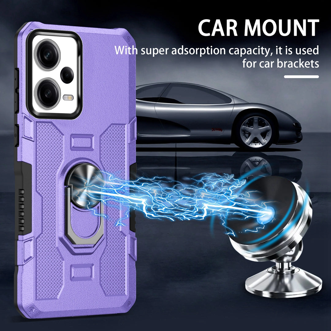 Kickstand Phone Case for Xiaomi Redmi Note 12 Pro 5G / Note 12 Pro Speed 5G / Poco X5 Pro 5G , PC + TPU Shockproof Cover