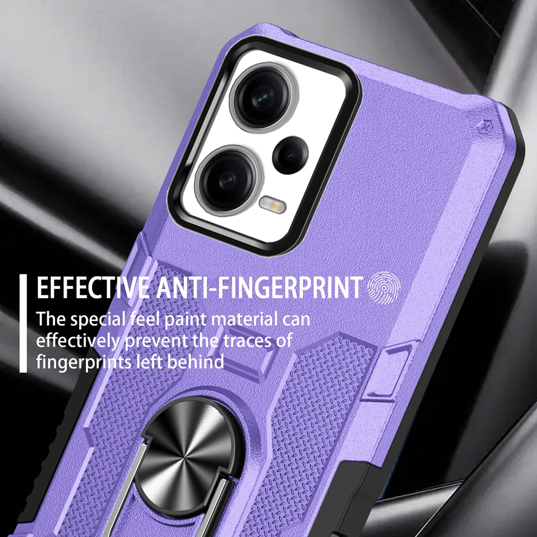 Kickstand Phone Case for Xiaomi Redmi Note 12 Pro 5G / Note 12 Pro Speed 5G / Poco X5 Pro 5G , PC + TPU Shockproof Cover