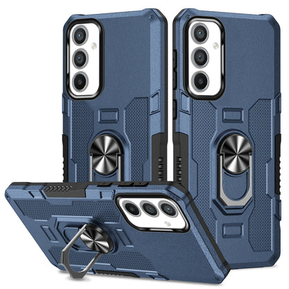 For Samsung Galaxy A54 5G PC + TPU Rugged Cover Ring Holder Kickstand Phone Case
