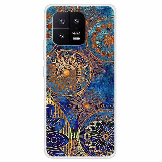 For Xiaomi 13 Pattern Printed TPU Cover Slim Fit Protective Phone Case