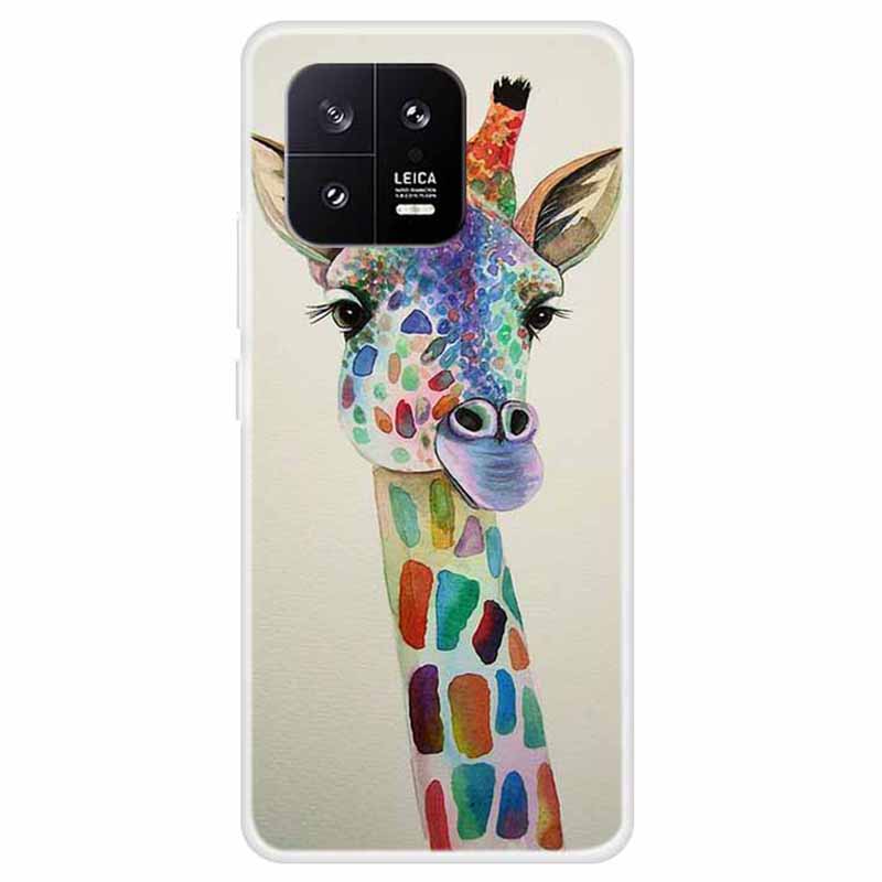 For Xiaomi 13 Pattern Printed TPU Cover Slim Fit Protective Phone Case