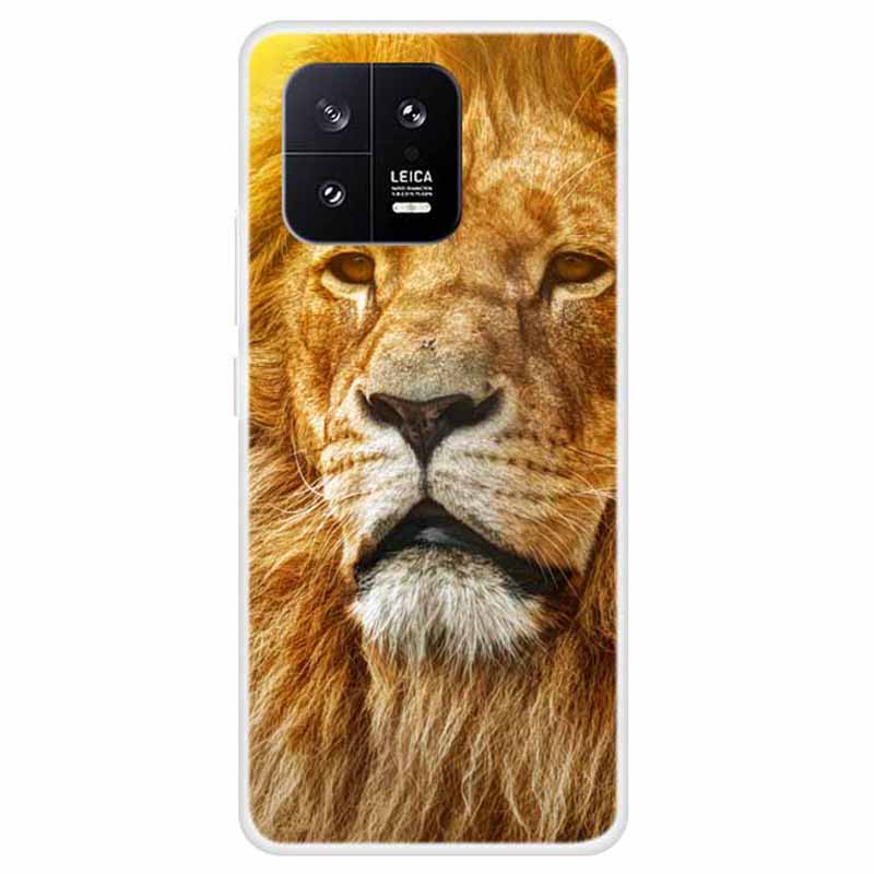 For Xiaomi 13 Pattern Printed TPU Cover Slim Fit Protective Phone Case