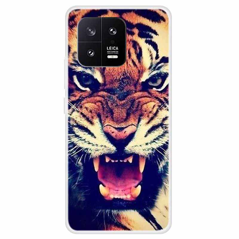 For Xiaomi 13 Pattern Printed TPU Cover Slim Fit Protective Phone Case