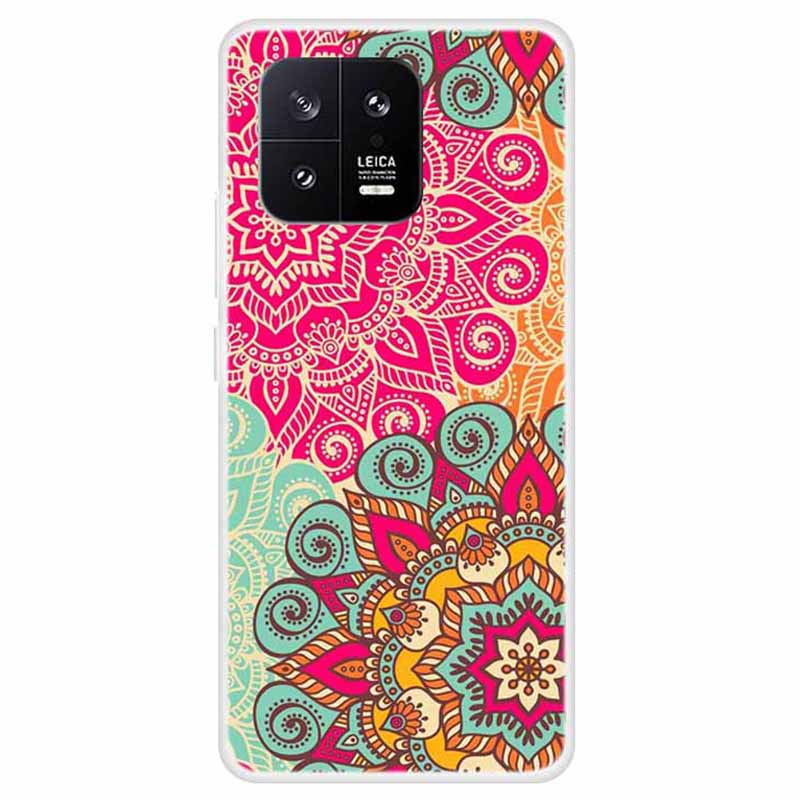 For Xiaomi 13 Pattern Printed TPU Cover Slim Fit Protective Phone Case