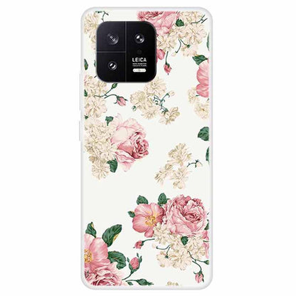 For Xiaomi 13 Pattern Printed TPU Cover Slim Fit Protective Phone Case