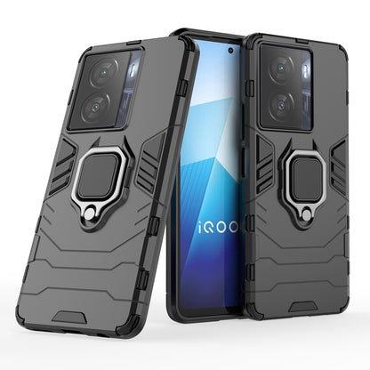 For vivo iQOO Z7x 5G Kickstand Protective Case Soft TPU Hard PC Rugged Shockproof Phone Cover