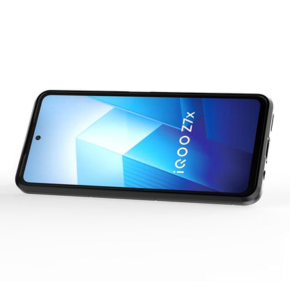 For vivo iQOO Z7x 5G Kickstand Protective Case Soft TPU Hard PC Rugged Shockproof Phone Cover