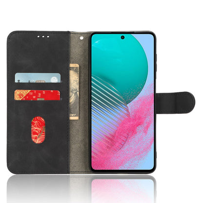 For Samsung Galaxy M54 5G / F54 5G PU Leather Flip Case Skin-touch Wallet Stand Phone Cover