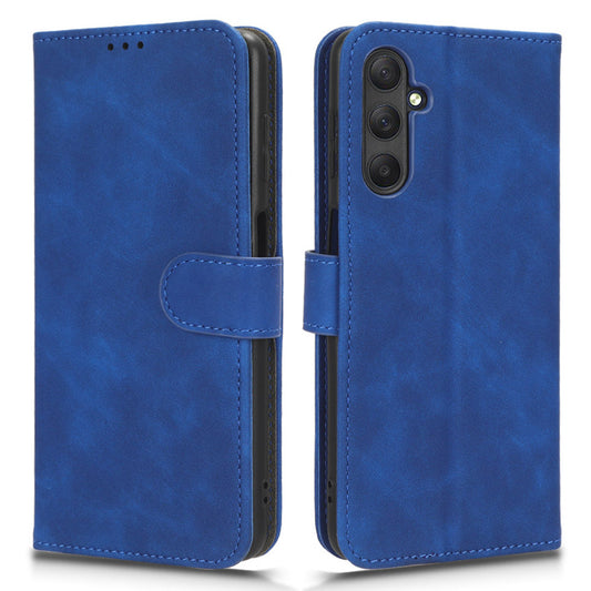 For Samsung Galaxy M54 5G / F54 5G PU Leather Flip Case Skin-touch Wallet Stand Phone Cover