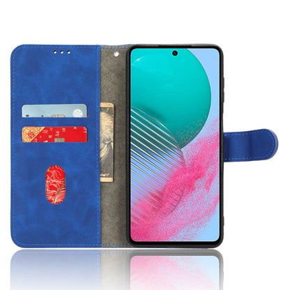 For Samsung Galaxy M54 5G / F54 5G PU Leather Flip Case Skin-touch Wallet Stand Phone Cover
