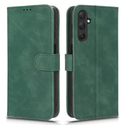 For Samsung Galaxy M54 5G / F54 5G PU Leather Flip Case Skin-touch Wallet Stand Phone Cover