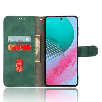 For Samsung Galaxy M54 5G / F54 5G PU Leather Flip Case Skin-touch Wallet Stand Phone Cover