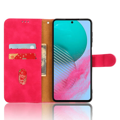 For Samsung Galaxy M54 5G / F54 5G PU Leather Flip Case Skin-touch Wallet Stand Phone Cover