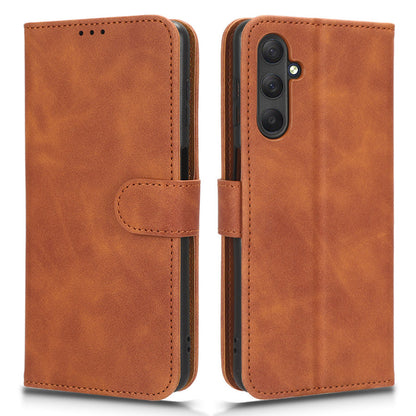 For Samsung Galaxy M54 5G / F54 5G PU Leather Flip Case Skin-touch Wallet Stand Phone Cover