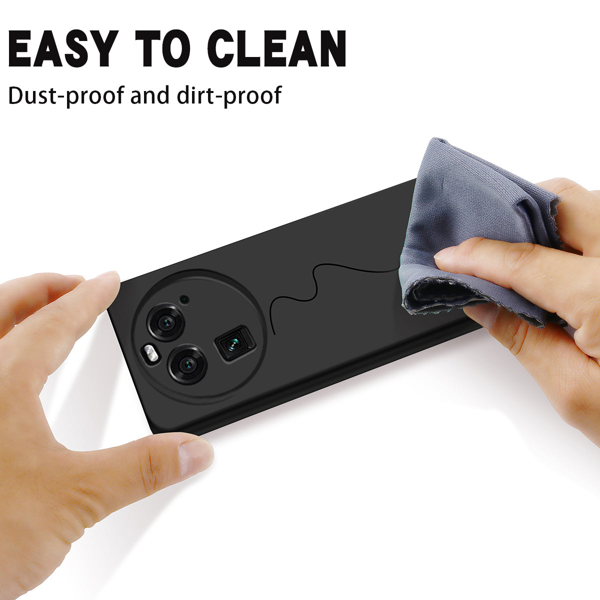 For Oppo Find X6 Liquid Silicone Anti-drop Phone Case Soft Lining Anti-scratch Cover