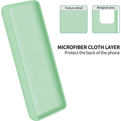 For Oppo Find X6 Liquid Silicone Anti-drop Phone Case Soft Lining Anti-scratch Cover