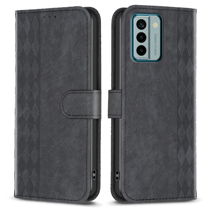 Phone Case For Nokia G22 Magnetic Closure Wallet Imprinting Pattern Stand Cover