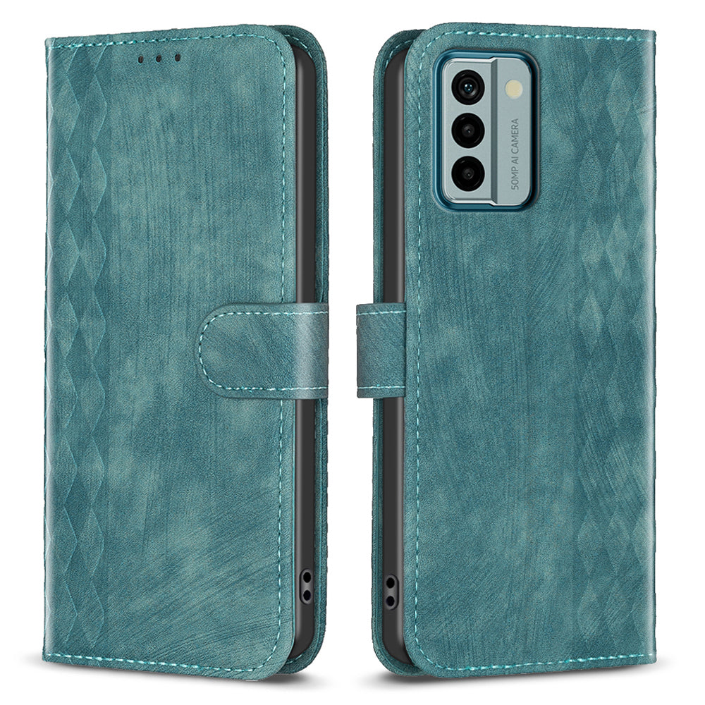 Phone Case For Nokia G22 Magnetic Closure Wallet Imprinting Pattern Stand Cover