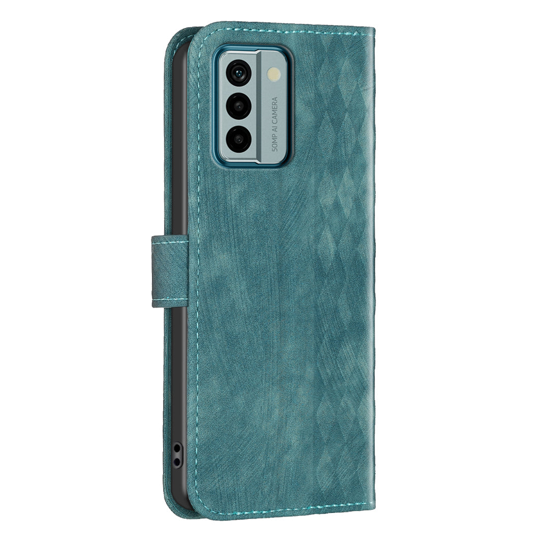 Phone Case For Nokia G22 Magnetic Closure Wallet Imprinting Pattern Stand Cover