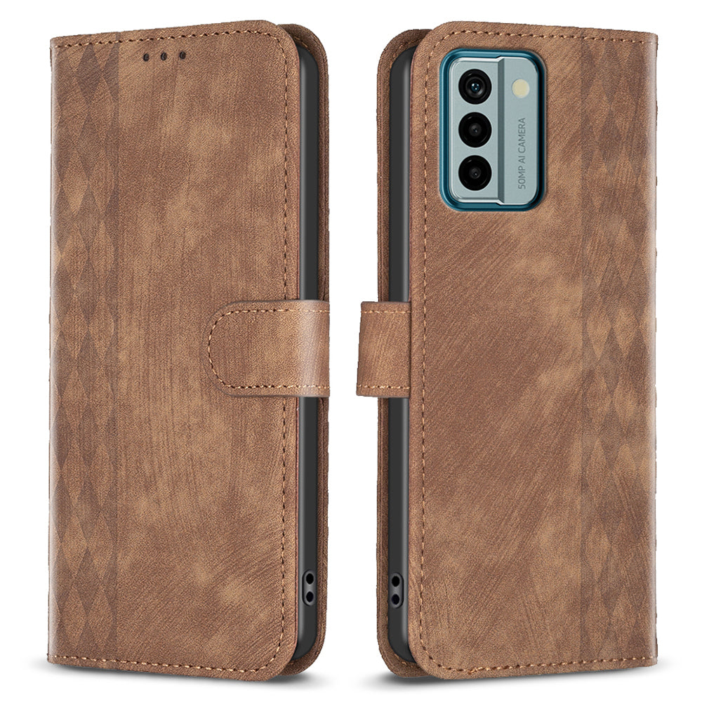 Phone Case For Nokia G22 Magnetic Closure Wallet Imprinting Pattern Stand Cover
