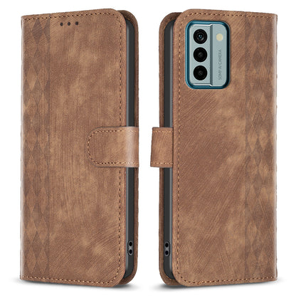Phone Case For Nokia G22 Magnetic Closure Wallet Imprinting Pattern Stand Cover
