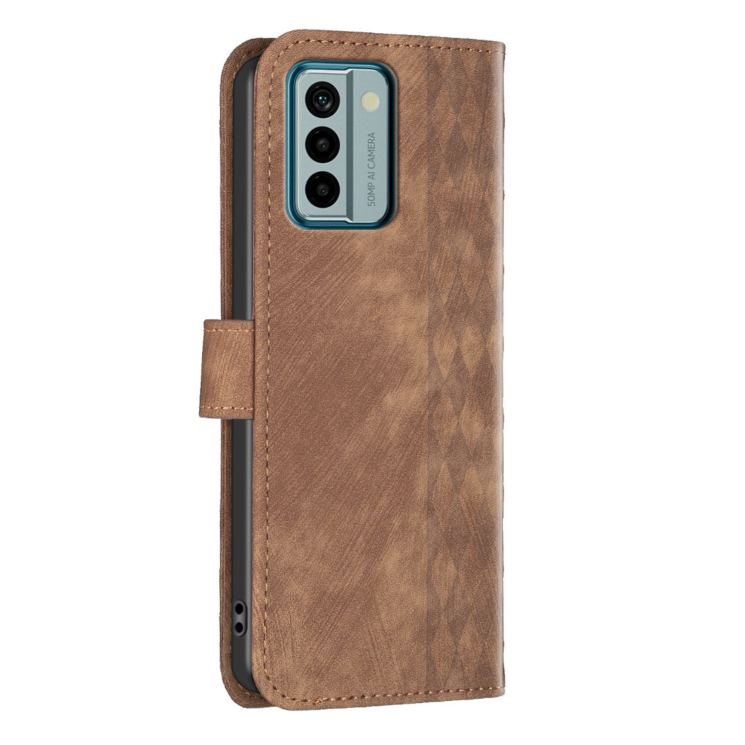 Phone Case For Nokia G22 Magnetic Closure Wallet Imprinting Pattern Stand Cover