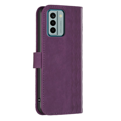 Phone Case For Nokia G22 Magnetic Closure Wallet Imprinting Pattern Stand Cover