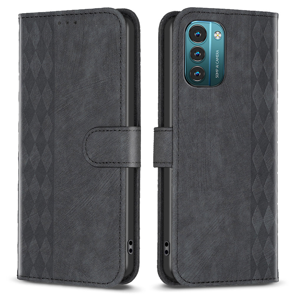 Wallet Case for Nokia G11 4G / G21 4G , PU Leather Imprinted Pattern Stand Phone Cover