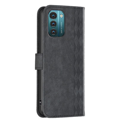Wallet Case for Nokia G11 4G / G21 4G , PU Leather Imprinted Pattern Stand Phone Cover