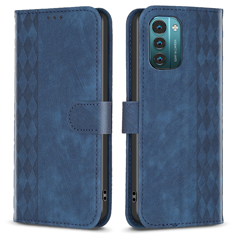 Wallet Case for Nokia G11 4G / G21 4G , PU Leather Imprinted Pattern Stand Phone Cover