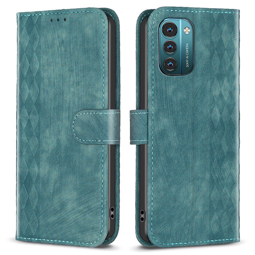 Wallet Case for Nokia G11 4G / G21 4G , PU Leather Imprinted Pattern Stand Phone Cover
