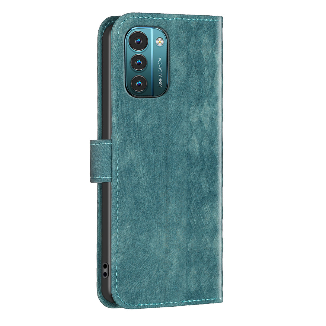 Wallet Case for Nokia G11 4G / G21 4G , PU Leather Imprinted Pattern Stand Phone Cover