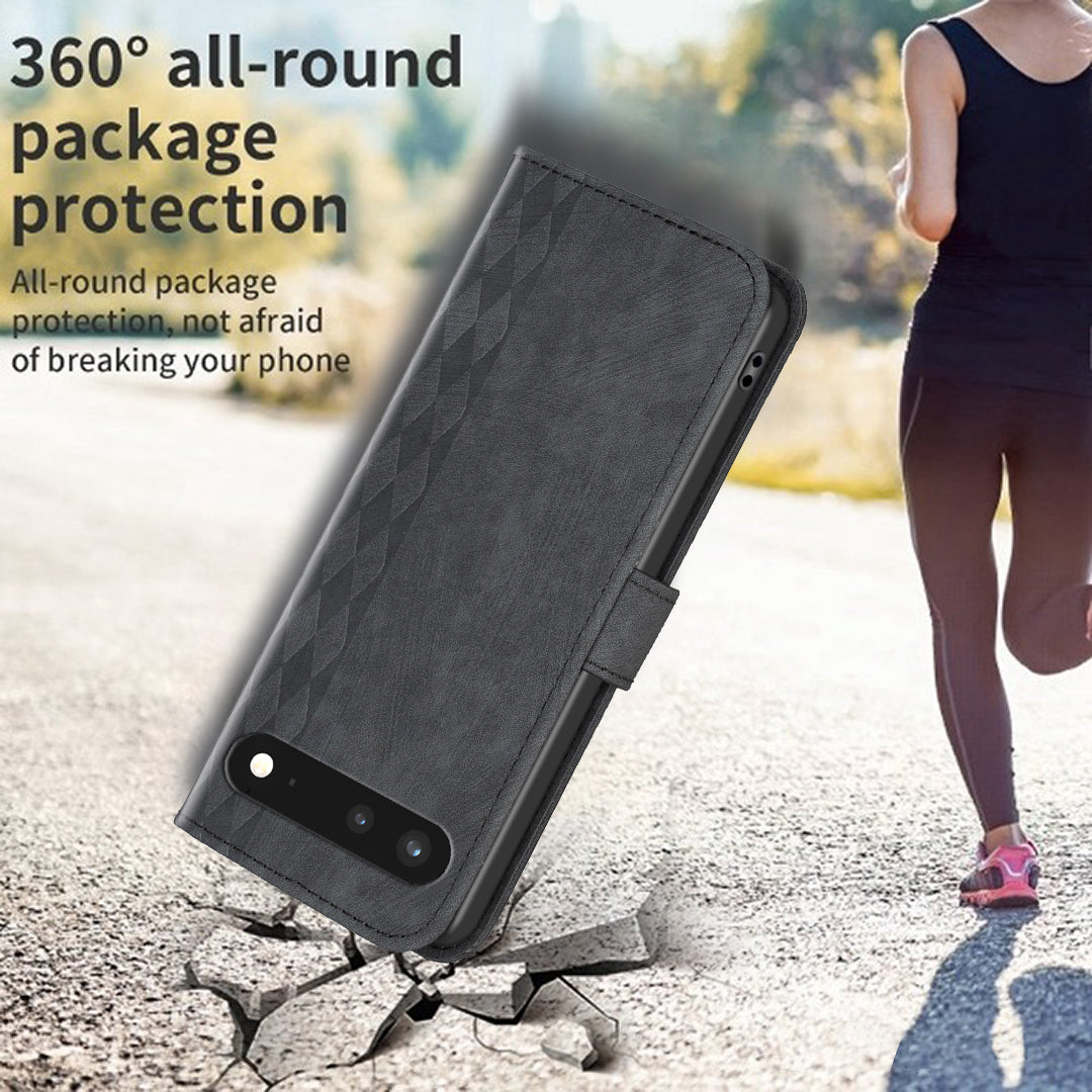 Phone Protection Shell For Google Pixel 7 5G Phone Case Wallet Imprinting Pattern Stand Cover