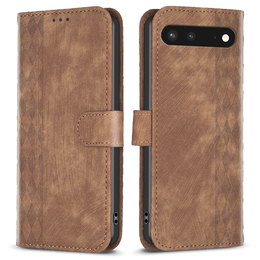 Phone Protection Shell For Google Pixel 7 5G Phone Case Wallet Imprinting Pattern Stand Cover