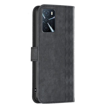 Leather Cover for Oppo A16 / A16s / A54 5G / A54s / A55 5G , Imprinted Pattern Stand Wallet Flip Phone Case