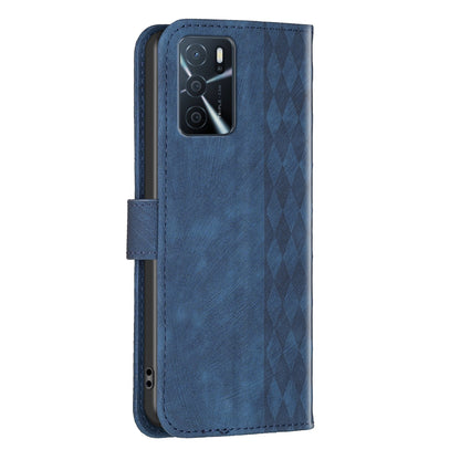 Leather Cover for Oppo A16 / A16s / A54 5G / A54s / A55 5G , Imprinted Pattern Stand Wallet Flip Phone Case