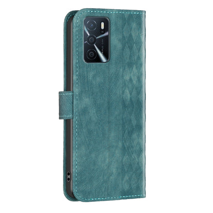 Leather Cover for Oppo A16 / A16s / A54 5G / A54s / A55 5G , Imprinted Pattern Stand Wallet Flip Phone Case